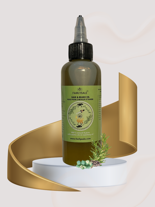 Hair & Beard Oil | Huile pour Cheveux et Barbe